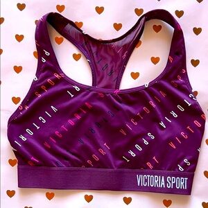 Victoria's Secret Maroon Sports Bra